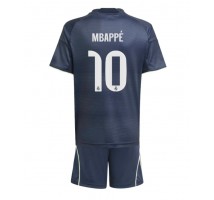 Real Madrid Kylian Mbappe #10 Koszulka Wyjazdowa dzieci 2025-26 Krótki Rękaw (+ krótkie spodenki)